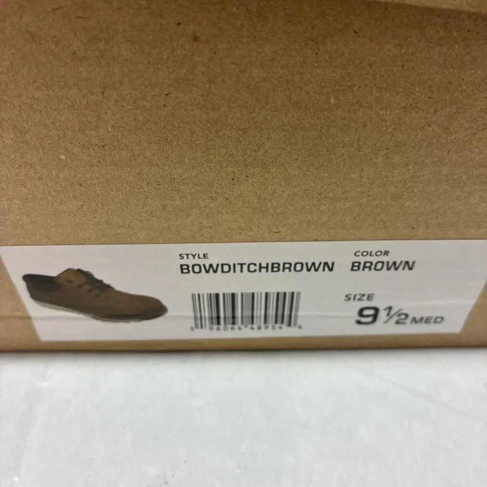 Eddie Bauer Men’s Bowditch Brown Casual Shoes Men’s Size 9.5 Medium, New In Box